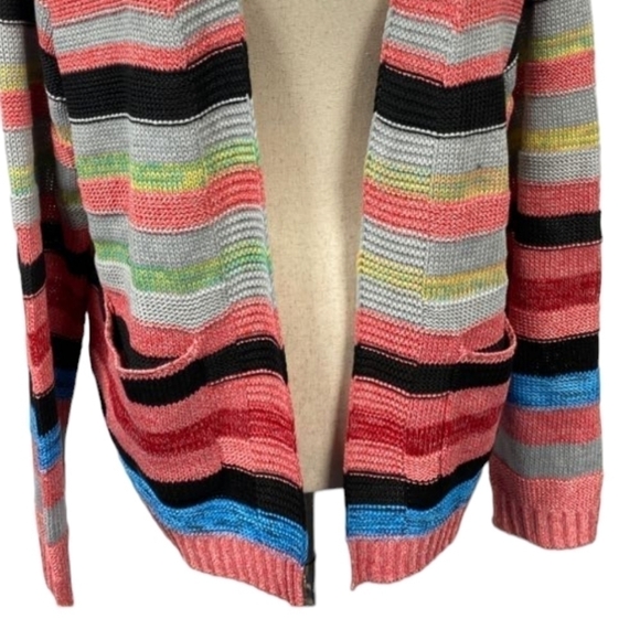 Multi-Color Cardigan size large made with ❤️ - Picture 6 of 11
